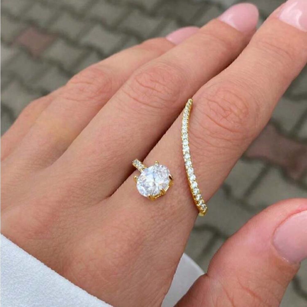 Trendy style ring A656